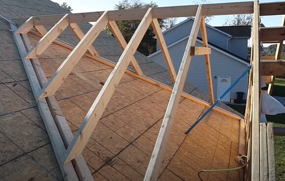 Build A Small Roof Valley Framing