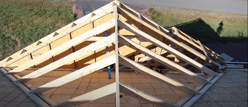 Build A Small Roof Valley Framing
