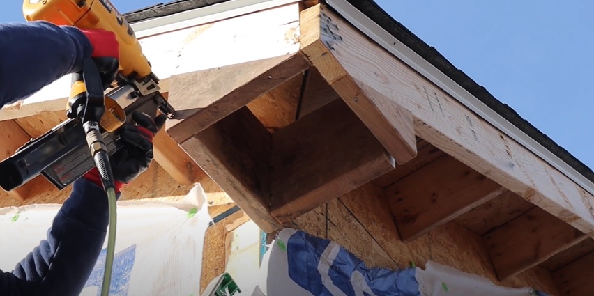 How To Build A Double Bird Box For A Soffit On A House